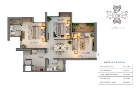 DTC Downtown - 2/3/4 BHK Flats in Rajarhat, Kolkata