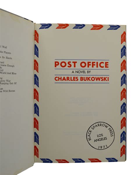 Post Office | Charles Bukowski | First Edition