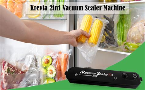 Buy Krevia 2in1 Electric Vacuum Sealer for Food Storage | Home ...