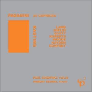 Ragtime/Paganini: 24 Caprices: Paganini, Joseph F. Lamb, Scott Joplin ...