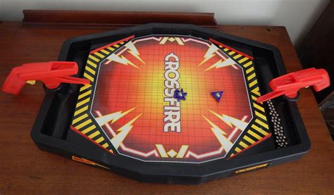 Crossfire Board Game, Vintage Milton Bradley Crossfire Rapid Fire Board ...