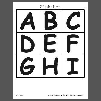 Image result for Alphabet in Array