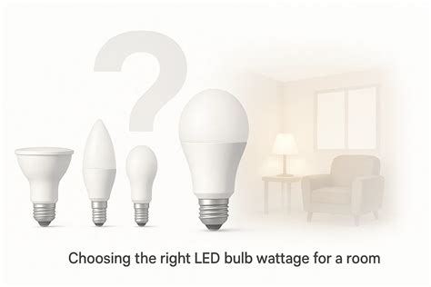 How Much Watt LED Bulb Required for A Room | Sparkle Star