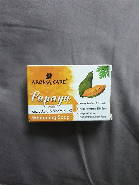 Buy Aromacare Herbal Skin Whitening Soap With Vitamin C Papaya Soap 75 ...