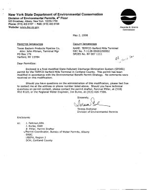Fillable Online communityscience SPDES Permit NY00071111 - Community ...
