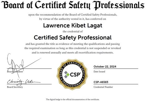 Image result for CSP Certification