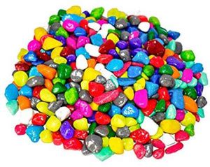 AFAST Afast Multicolor Pabbles/Stone For Garden, Plants, Aquarium ...