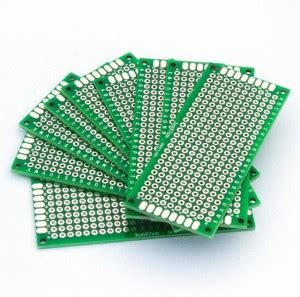 Aktronics 3x7cm Double Sided PCB Board Universal Printed Circuit Proto ...