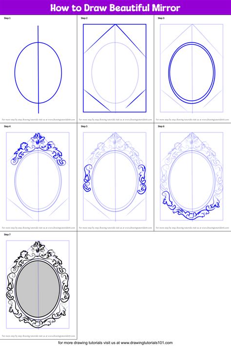 How To Draw A Mirror Image at Jose Huggins blog