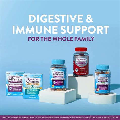 Buy Digestive Advantage Advanced Daily Probiotic with Apple Cider ...