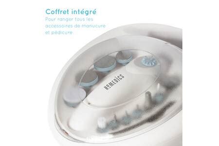 Manucure / pédicure Homedics NAIL-5026 - Set 3 en 1 - NAIL-5026 | Darty