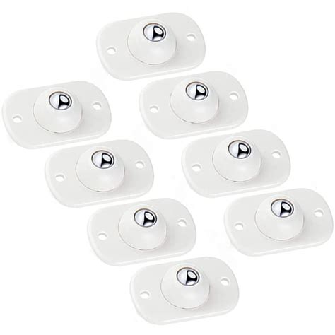 NAIDEV Self Adhesive Mini Swivel Caster Wheels ball, 360° Rotation Ball ...