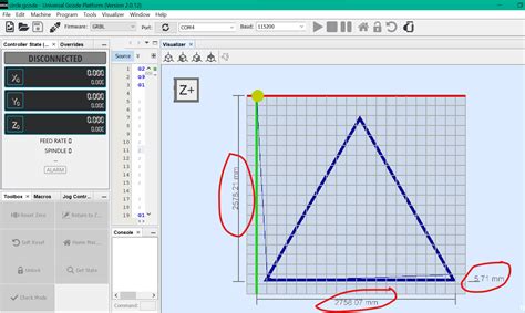 UGS Typing G-Code 的图像结果
