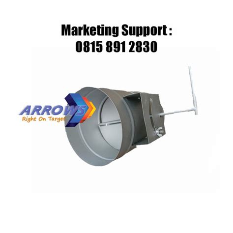 Jual Damper Angin 12 inch Damper Udara Volume Damper 12 inch Damper ...