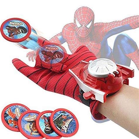 Buy Mashes Spider Web Shooters Toy Hero Launcher Wrist Toy Set Spider ...