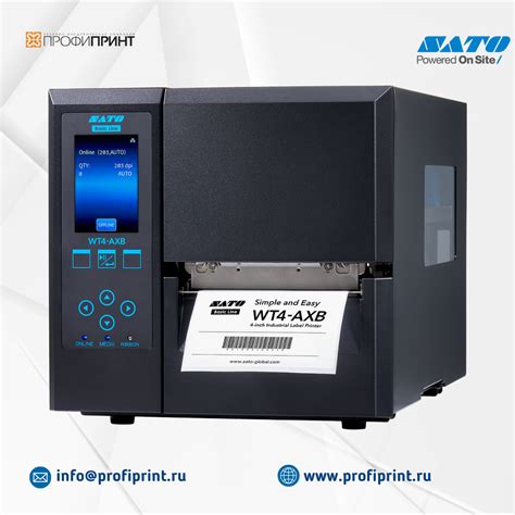 Термотрансферный принтер этикеток SATO WT4-AXB 300 dpi купить в Санкт ...