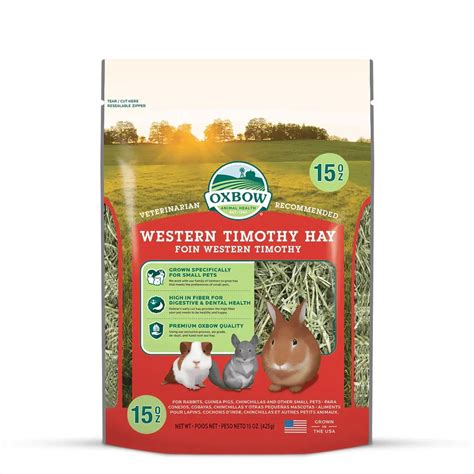 Oxbow Western Timothy Hay - 425g | Zigly