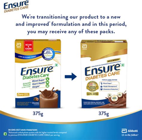 ENSURE Diabetes Care Price in India - Buy ENSURE Diabetes Care online ...