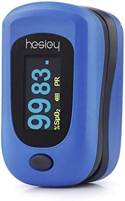 MCP OX201 Pulse Oximeter with Oxygen Saturation Monitor, Heart Rate ...