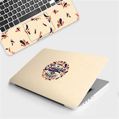 The Future is Bright Laptop Skin - Embrace Optimism with Radiant ...
