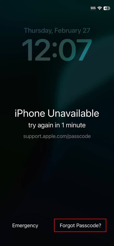 Image result for iPhone Unavailable Forgot Passcode