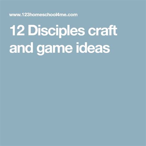 Image result for 12 Disciples Sunday School Lesson