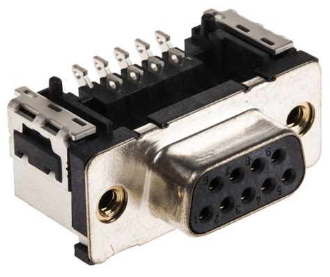 154236 Provertha | Provertha TMC 9 Way Right Angle SMT D-sub Connector ...