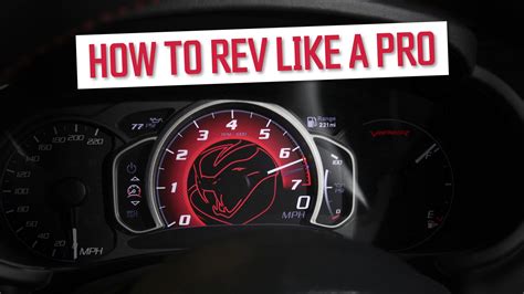 How To Rev A Car: Uncovering The Good, The Bad, And The Ugly Of Revving ...