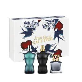 JEAN PAUL GAULTIER (M) MINI SET 3 X 7ML (LE MALE EDT + LE MALE EDP ...