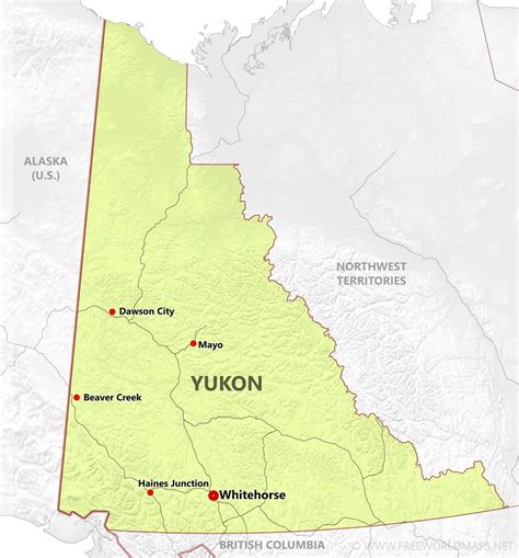 Yukon maps