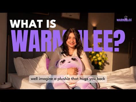 Warmhlee's Weighted Stuffed Plushie (Purple)