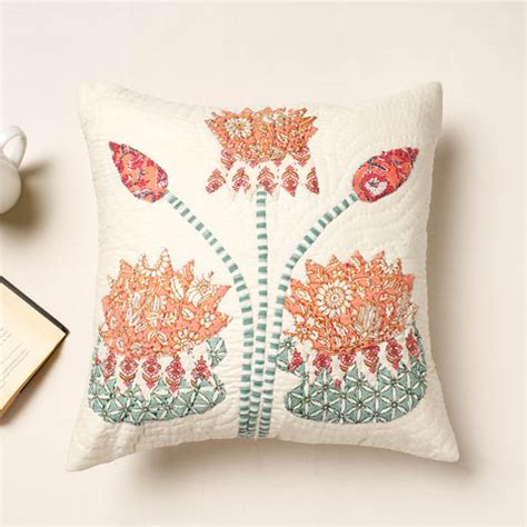 Find Stunning Quilted Applique Cushion Covers | iTokri – iTokri आई.टोकरी