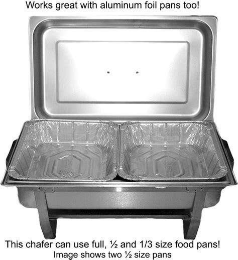 Buy TigerChef Chafing Dish Buffet Set - Chaffing Dishes Stainless Steel ...