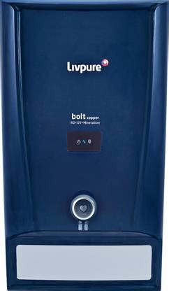 LIVPURE Bolt Copper 7 L RO + UV + Minerals Water Purifier - LIVPURE ...