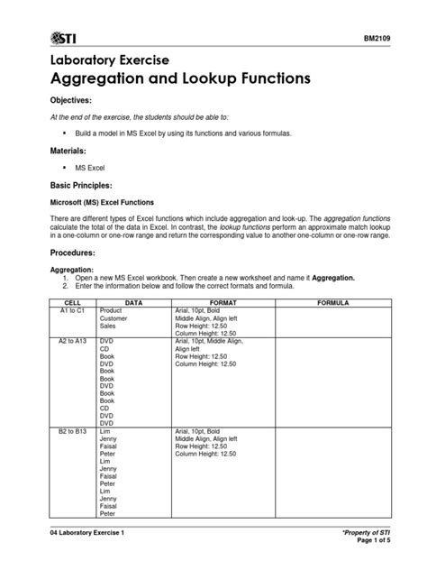 Image result for Laboratory Exercise Basic Formatting Answer