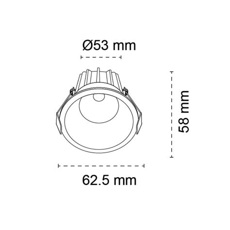 Recessed Module LED 8W 800Lm CCT - CristalRecord