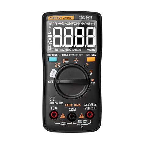 Layfuz AN113D Digital Multimeter Electrical Meter 6000 Counts DC/AC ...