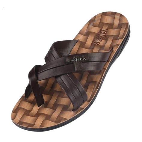 VAJEER Men's Slip-On Footwear Chappal | Chappal for Men Stylish Outdoor ...