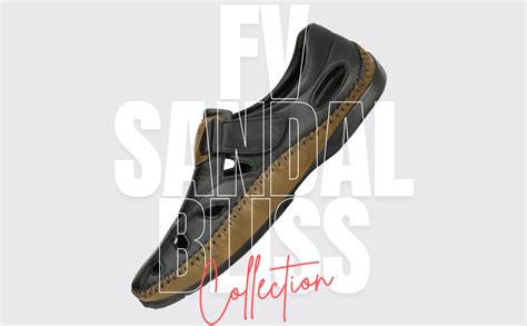 FASHION VICTIM Men's Black Outdoor Sandals - 6 UK : Amazon.in: Fashion