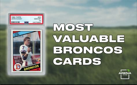 Top 5 Most Valuable Denver Broncos Football Cards of All Time