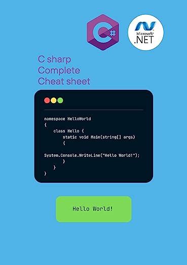C sharp Complete Cheatsheet: A complete cheatsheet for C# and .Net ...