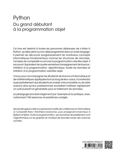 Programme Python Debutant 的图像结果