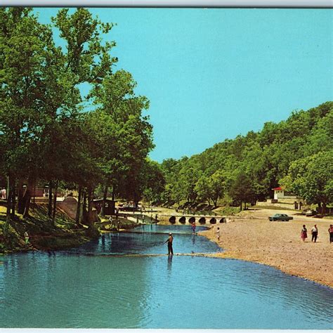 1964 Cassville, MO Trout Fishing Roaring River State Park @ Ozarks ...