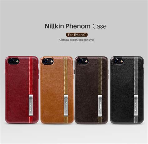 Nillkin ® Apple iPhone 8 Phenom Series Double Industrial Stitch ...