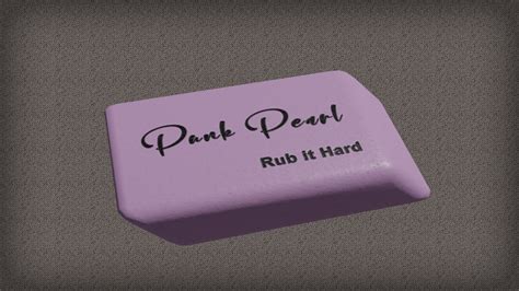 Pink Pearl Eraser - Daz Content by TheDevian
