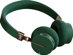 SaltGears Headphone, 40mm Drivers, 15hr Playback (Green) Bluetooth ...