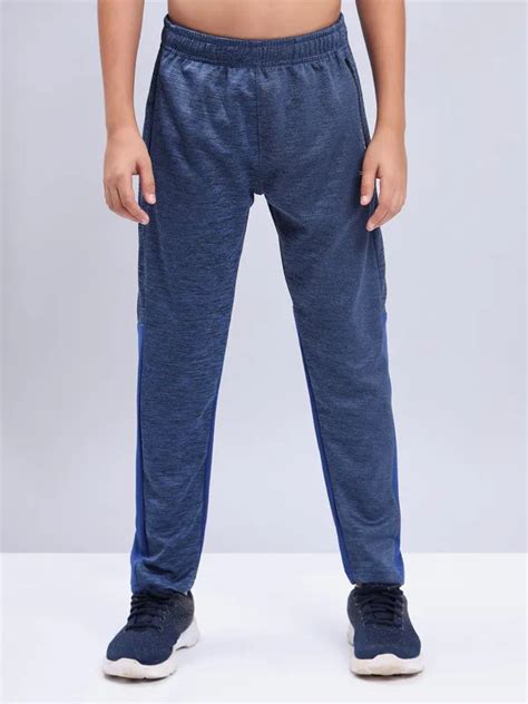Boys Slim Fit Trackpants with Techno Guard
