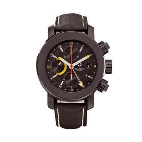 Buy Meccaniche Veloci Men's W307GMTT4_244 Automatic Chronograph Black ...