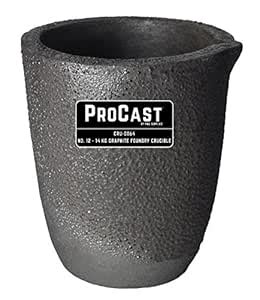 #12-14 Kg ProCast Foundry Clay Graphite Crucibles Cup Furnace Torch ...