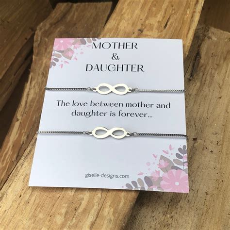 Mother and Daughter Bracelet Setmama Braceletgift for - Etsy
